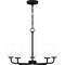 Quoizel Nielson Chandelier 5 Lights Matte Black NIE5025MBK - alternate 1